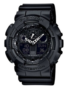 Męskie zegarki Casio G-Shock GA 100-1A1ER Black