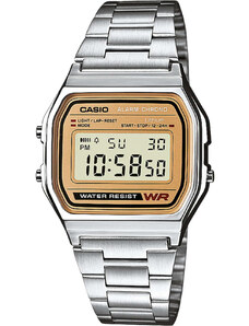 Męskie zegarki Casio A158A-9 Silver