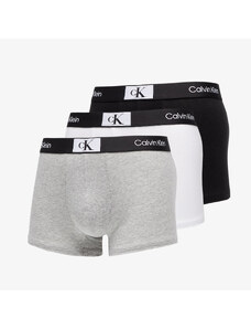 Bokserki Calvin Klein ´96 Cotton Stretch Trunks 3-Pack Black/ White/ Grey Heather