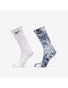Męskie skarpety Nike Everyday Plus Cushioned Tie-Dye Crew Socks 2-Pack Multicolor