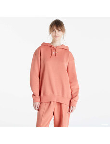 Damska bluza z kapturem Nike Sportswear Collection Essentials Oversized Fleece Hoodie Red