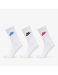 Męskie skarpety Nike NSW Everyday Essential Crew Socks 3-Pack White