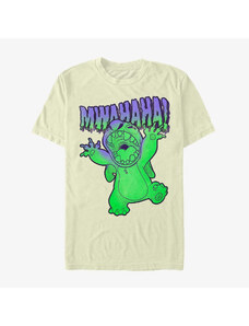 Koszulka męska Merch Disney Lilo & Stitch - Mwahaha Unisex T-Shirt Natural