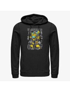 Męska bluza z kapturem Merch Hasbro Vault Transformers - Doodle Bee Unisex Hoodie Black