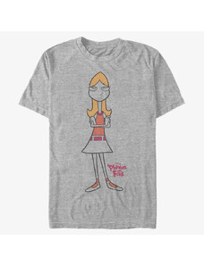 Koszulka męska Merch Disney Classics Phineas And Ferb - Candace Unisex T-Shirt Heather Grey