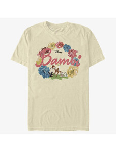 Koszulka męska Merch Disney Classics Bambi - Bambi Flowers Unisex T-Shirt Natural