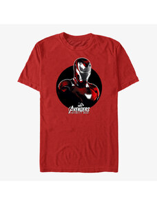 Koszulka męska Merch Marvel Avengers: Infinity War - Ironman Alone Unisex T-Shirt Red