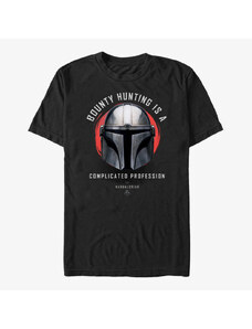 Koszulka męska Merch Star Wars: The Mandalorian - Bounty Goals Unisex T-Shirt Black