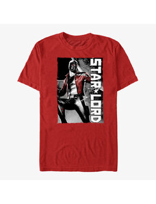 Koszulka męska Merch Marvel GOTG Classic - Racoon Gun Unisex T-Shirt Red