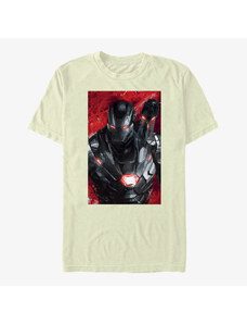 Koszulka męska Merch Marvel Avengers Endgame - Warmachine Painted Unisex T-Shirt Natural