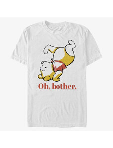 Koszulka męska Merch Disney Classics Winnie The Pooh - Oh Bother Bear Unisex T-Shirt White