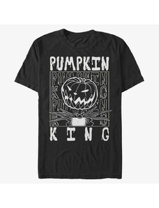 Koszulka męska Merch Disney Classics Nightmare Before Christmas - Pumpkin King Unisex T-Shirt Black