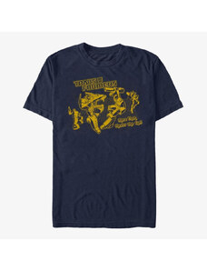 Koszulka męska Merch Hasbro Vault Transformers - Transformers Battle Grid Unisex T-Shirt Navy Blue