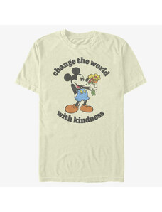 Koszulka męska Merch Disney Classics Mickey & Friends - KINDNESS Unisex T-Shirt Natural