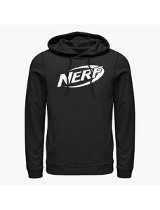 Męska bluza z kapturem Merch Hasbro Vault Nerf - Nerf Logo Unisex Hoodie Black