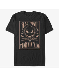 Koszulka męska Merch Disney Classics Nightmare Before Christmas - Hail The PumpkinKing Unisex T-Shirt Black