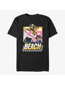 Koszulka męska Merch Hasbro Vault Transformers - Transformers Beach Day Unisex T-Shirt Black