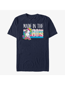 Koszulka męska Merch Hasbro My Little Pony - Made in the 80s Unisex T-Shirt Navy Blue