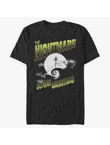 Koszulka męska Merch Disney Classics Nightmare Before Christmas - Spooky Nightmare Unisex T-Shirt Black