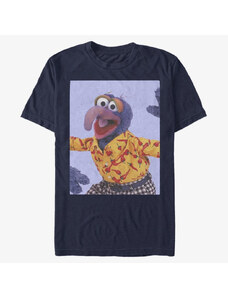 Koszulka męska Merch Disney Classics Muppets - Gonzo Meme Unisex T-Shirt Navy Blue