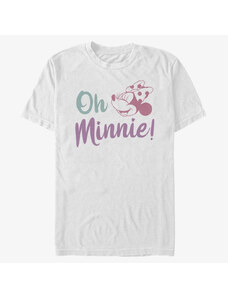 Koszulka męska Merch Disney Classics Mickey Classic - Oh Minnie Unisex T-Shirt White