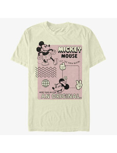Koszulka męska Merch Disney Classics Mickey Classic - Orginal Mickey Unisex T-Shirt Natural