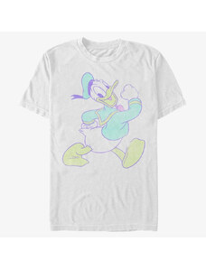 Koszulka męska Merch Disney Classics Mickey Classic - Neon Donald Unisex T-Shirt White