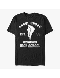 Koszulka męska Merch Hasbro Vault Power Rangers - Angel Grove Unisex T-Shirt Black