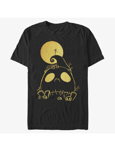Koszulka męska Merch Disney Classics Nightmare Before Christmas - cemetery Unisex T-Shirt Black