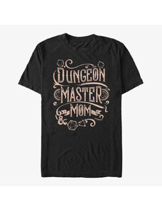 Koszulka męska Merch Dungeons & Dragons - Dungeon Mom Unisex T-Shirt Black