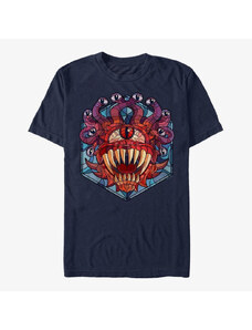Koszulka męska Merch Dungeons & Dragons - Eye of the Beholder Glass Unisex T-Shirt Navy Blue