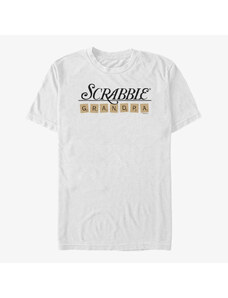 Koszulka męska Merch Hasbro Vault Scrabble - Scrabble Grandpa Unisex T-Shirt White