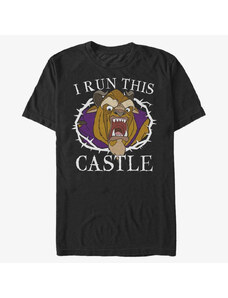 Koszulka męska Merch Disney Beauty & The Beast - Castle Unisex T-Shirt Black