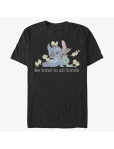 Koszulka męska Merch Disney Lilo & Stitch - Kind To All Kinds Unisex T-Shirt Black