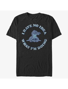 Koszulka męska Merch Disney Lilo & Stitch - No Idea Unisex T-Shirt Black