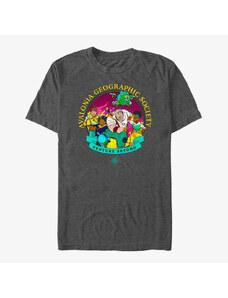 Koszulka męska Merch Disney Strange World - Vintage Group Unisex T-Shirt Dark Heather Grey