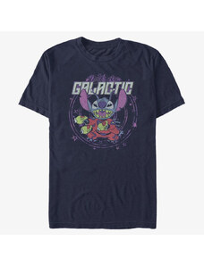 Koszulka męska Merch Disney Lilo & Stitch - Spaced Dads Unisex T-Shirt Navy Blue
