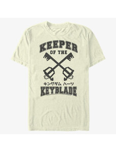 Koszulka męska Merch Disney Kingdom Hearts - Keyblade Keeper Unisex T-Shirt Natural