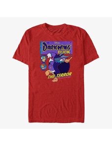 Koszulka męska Merch Disney Darkwing Duck - Darkwing Comic Unisex T-Shirt Red