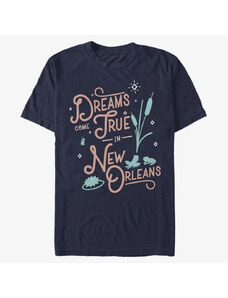Koszulka męska Merch Disney The Princess & The Frog - New Orleans Unisex T-Shirt Navy Blue