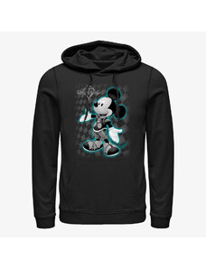 Męska bluza z kapturem Merch Disney Kingdom Hearts - Mickey Hearts Unisex Hoodie Black