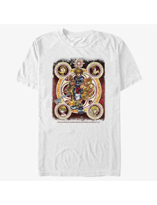 Koszulka męska Merch Disney Kingdom Hearts - Group Circle Kingdome Unisex T-Shirt White