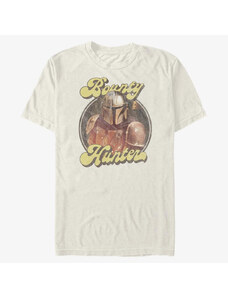 Koszulka męska Merch Star Wars: The Mandalorian - BOUNTY RETRO Men's T-Shirt Natural
