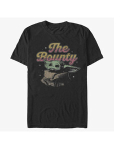 Koszulka męska Merch Star Wars: The Mandalorian - THE BOUNTY Men's T-Shirt Black