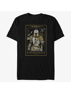 Koszulka męska Merch Star Wars: Mandalorian - MANDO ASTRO Men's T-Shirt Black