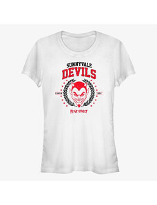 Koszulka damska Merch Netflix Fear Street - Sunnyvale Devils Women's T-Shirt White