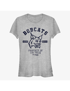 Koszulka damska Merch Netflix Julie And The Phantoms - Collegiate Bobcats Women's T-Shirt Heather Grey