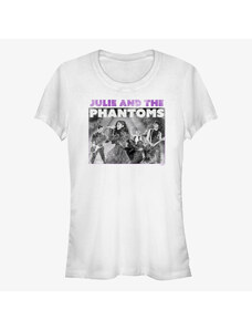 Koszulka damska Merch Netflix Julie And The Phantoms - Julie Gig Poster Women's T-Shirt White