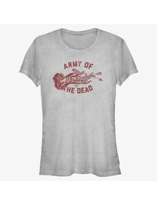 Koszulka damska Merch Netflix Army Of The Dead - Arrows Logo Women's T-Shirt Heather Grey