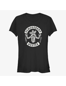 Koszulka damska Merch Netflix Stranger Things - Demogorgon Body Hunter Women's T-Shirt Black